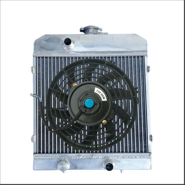 Aluminium Radiator og Ventilator Sæt, Passer til Arctic Cat Modeller 2008-2012, Holdbar Konstruktion