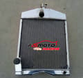 Miniatyrbillede 4 af 4: 4ROW Aluminium Radiator, Øget Kølekapacitet, Holdbar TIG-svejset Konstruktion, Perfekt Pasform til Ford Traktorer