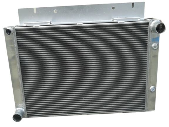 Aluminiumkøler til Ford Galaxie 500XL, 3-rækkers design, optimal køleeffektivitet, holdbar konstruktion.