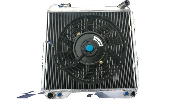 Aluminium Racing Radiator, Perfekt Pasform til Toyota 4Runner, Forbedret Køleeffektivitet, Holdbar Hele-Aluminium Konstruktion