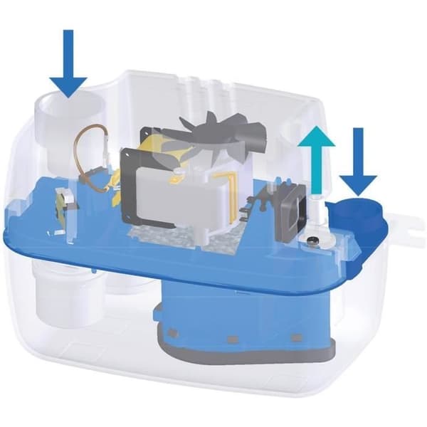 Pump for condensate lifting - SFA - Sanipompe Condensats - Boiler / Air Conditioning - 46 dBA