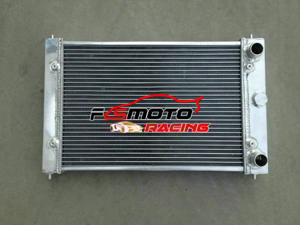 Aluminium Race Radiator, Forbedret Køleeffektivitet, TIG-Svejset Holdbarhed, Perfekt Pasform til VW Polo 86C