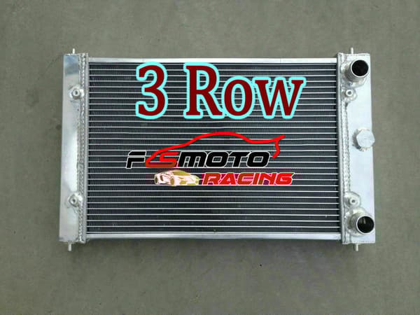 Aluminium Race Radiator, Forbedret Køleeffektivitet, TIG-Svejset Holdbarhed, Perfekt Pasform til VW Polo 86C