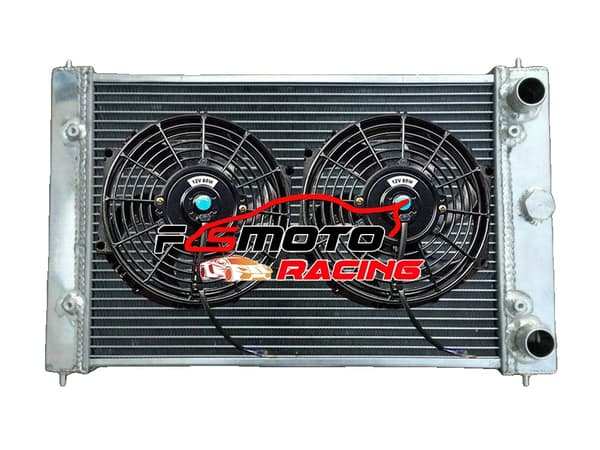 Aluminium Race Radiator, Forbedret Køleeffektivitet, TIG-Svejset Holdbarhed, Perfekt Pasform til VW Polo 86C