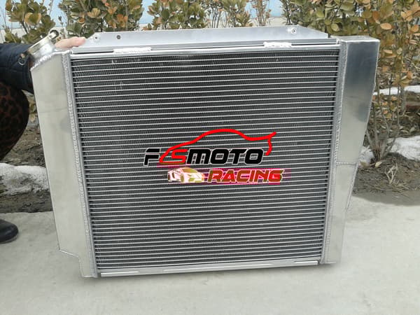 Aluminiumkylare, passar 1966-1977 Ford Bronco, 3 rader, helt i aluminiumkonstruktion