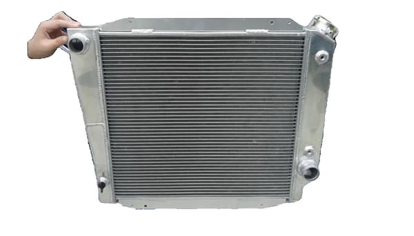 Aluminiumkylare, passar 1966-1977 Ford Bronco, 3 rader, helt i aluminiumkonstruktion