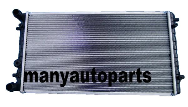 Volkswagen Beetle Bug Radiator, Fuldt Aluminiumkonstruktion, Letvægtsdesign, Optimal Køleydelse