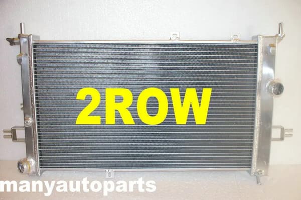 Alumiininen jäähdytin, sopii Opel Astra G Turboon, 42mm 2-rivinen muotoilu,ainoastaan lämmitin