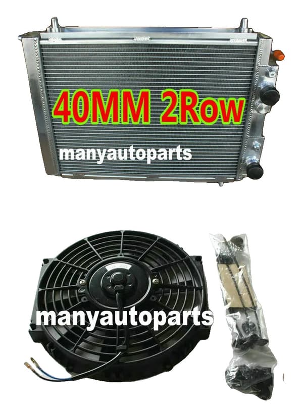 Aluminiumlegering Radiator, Forbedret Køleydelse, Holdbar Konstruktion,radiator og blæser