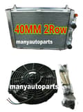 Miniatyrbillede 1 af 2: Aluminiumlegering Radiator, Forbedret Køleydelse, Holdbar Konstruktion,radiator og blæser