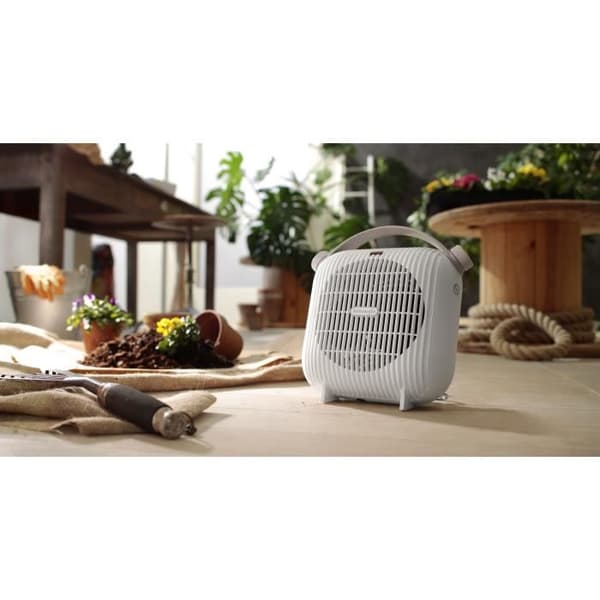 DELONGHI Classic Värmefläkt - 2400W - Justerbar säkerhetstermostat - IP21