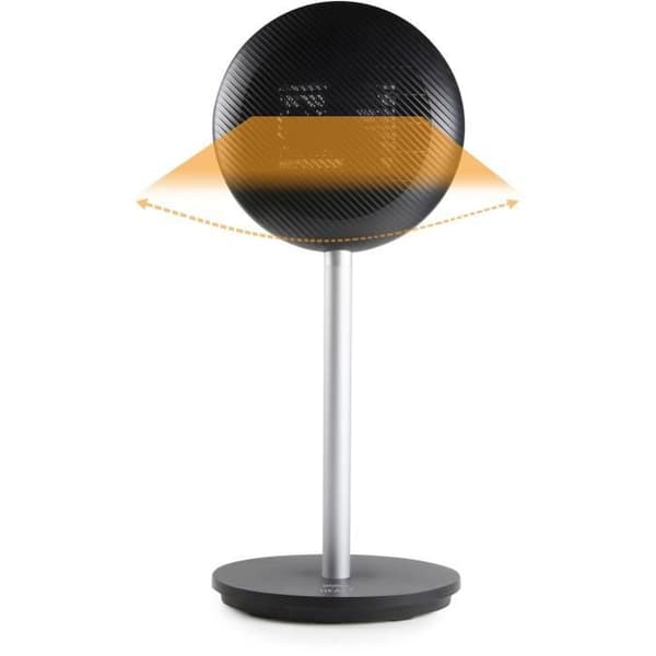 Turbo-keraaminen lattialämmitin - 2000 W - DOMO - DO7349H - 34 x 28 x 81 cm - Musta