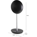 Pikkukuva 6 / 6: Turbo-keraaminen lattialämmitin - 2000 W - DOMO - DO7349H - 34 x 28 x 81 cm - Musta