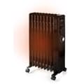 Miniatyrbillede 6 af 6: Oliefyldt radiator - 2000 W - DOMO - DO7327R - 42,5 x 28 x 64 cm - Sort
