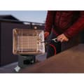 Miniatyrbillede 3 af 5: ROTHENBERGER Infrarød byggevarmer - 4200 W - Med trykregulator og slange - Lav - Grå