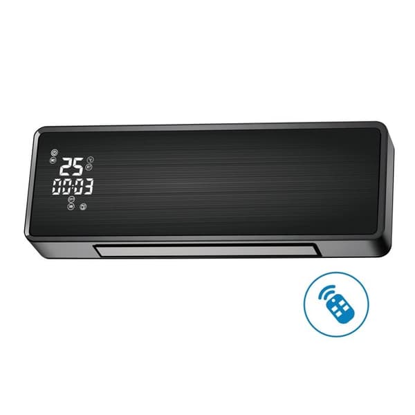 Väggmonterad splitvärmare 2000 W med WIFI och timer