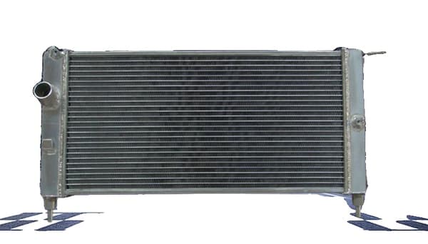 Alumiinijäähdytin, ydinmitat 530 mm × 278 mm × 42 mm, 2 riviä