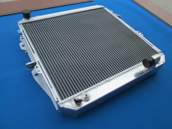 Aluminiumkylare, 2 rader, förbättrad kylkapacitet
