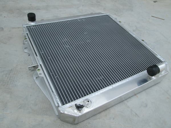Aluminiumkylare, 2 rader, förbättrad kylkapacitet