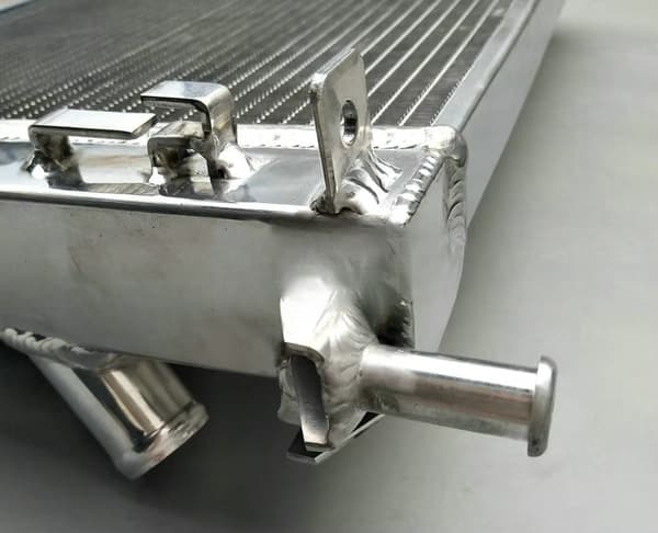 Aluminiumkylare, hög kylkapacitet, TIG-svetsad