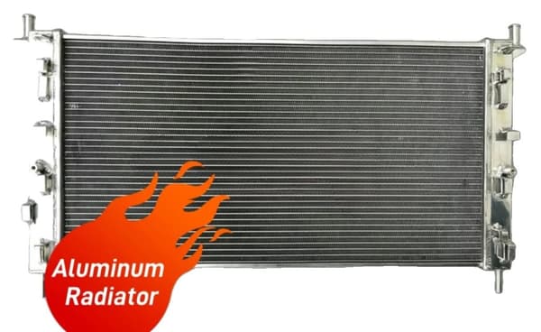 Aluminiumkylare, hög kylkapacitet, TIG-svetsad