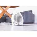 Miniatyrbillede 4 af 5: Vertikal varmeapparat EDM 07204 Hvid 1000-2000 W 1000 - 2000 W