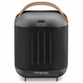 Miniatyrbillede 1 af 3: Bærbar keramisk varmeapparat DeLonghi HFX30C18IW Sort Antracit 1800 W