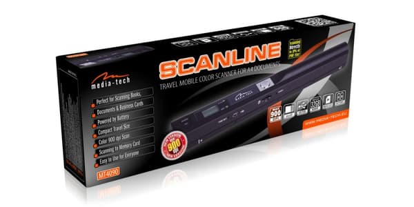 Mediatech MT4090 scanner Pen scanner Black Sort