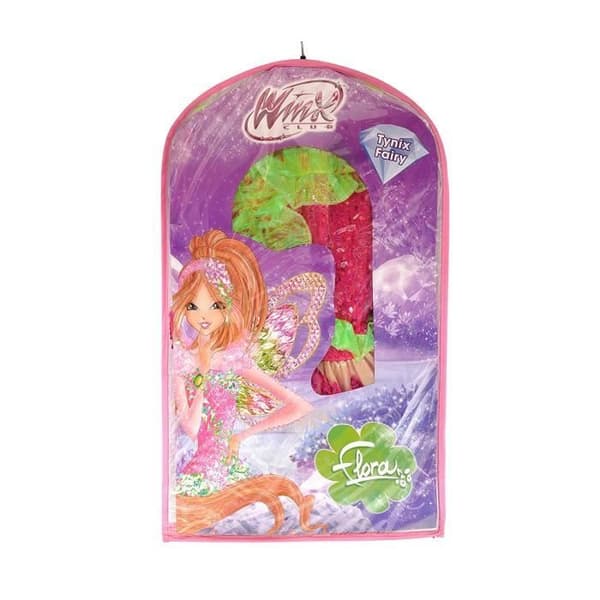 Ciao Flora tynix Winx Club transformationsdräkt för flickor, 7 9 år, grön, rosa, 11236.7 9 - 11236.7-9