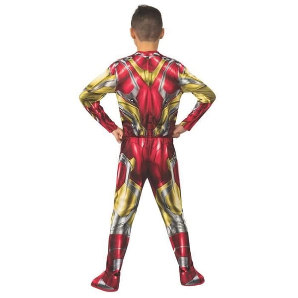 Rubies Rubies Officiell Kostym Avengers Endgame Iron Man Klassisk för Barn Storlek M 5-7 År Höjd 132 cm -