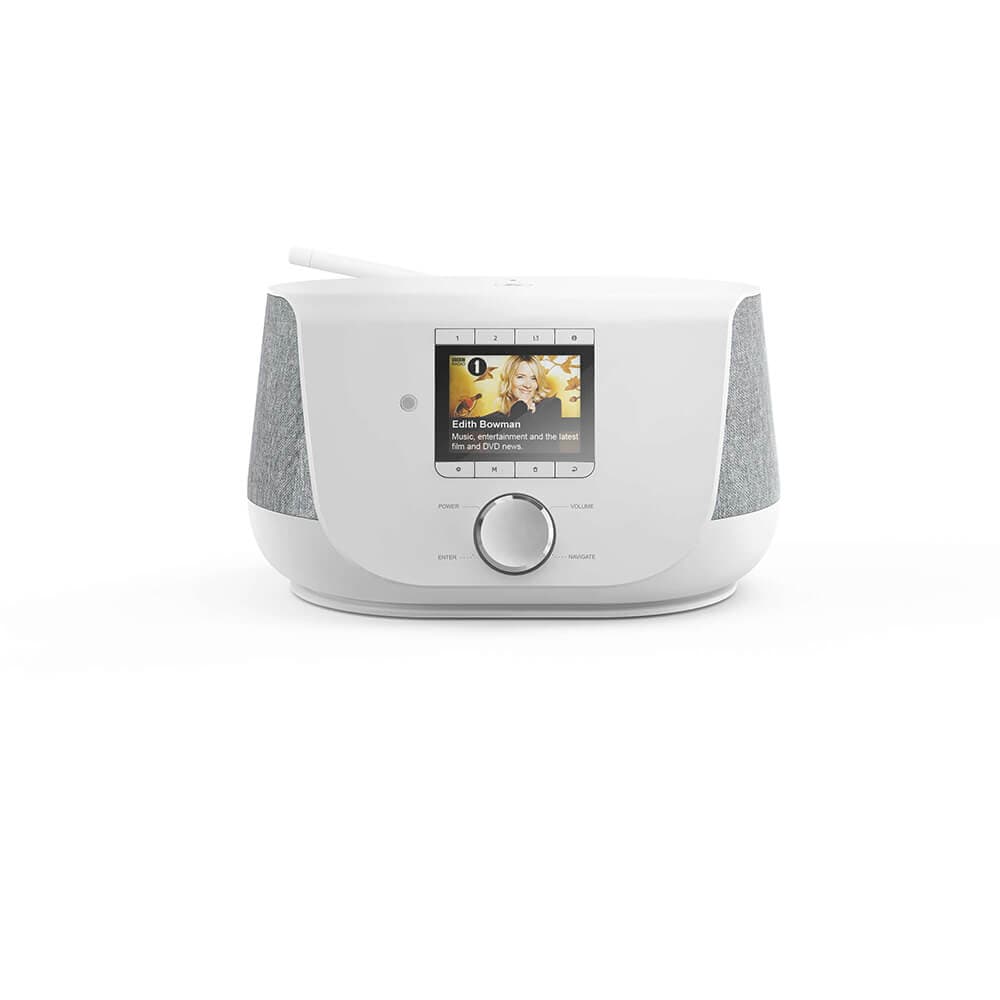 HAMA Radio DAB+ FM Internet Bluetooth Hvid