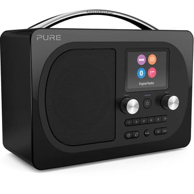 PURE FM/DAB/DAB+ Evoke H4 Prestige Bluetooth Sort