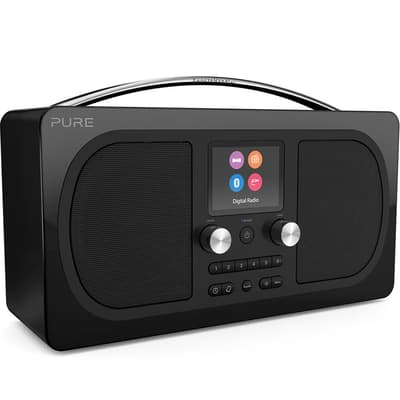 PURE FM/DAB/DAB+ Evoke H6 Prestige Bluetooth Sort