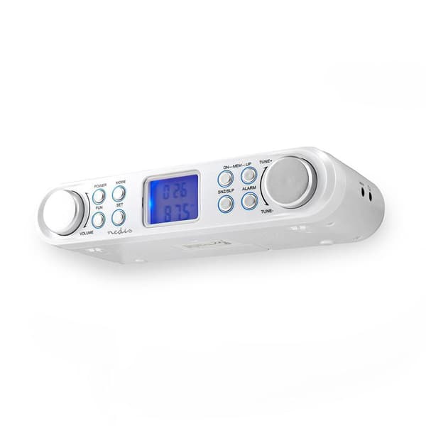 Nedis FM-radio For placering under skab