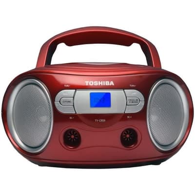 TOSHIBA TY-CRS9 BoomBox CD bærbar - Rouge