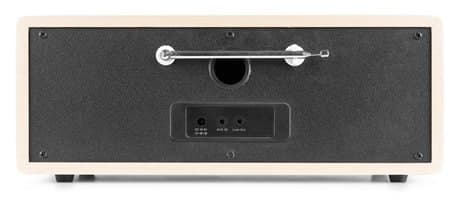 Audizio Bari WIFI Internet stereo radio med DAB+, vit