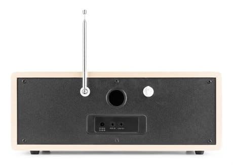 Audizio Bari WIFI Internet stereo radio med DAB+, vit