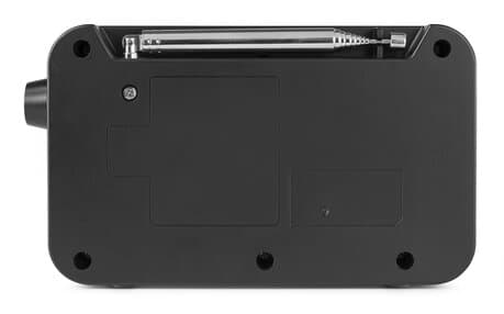 Batteridriven radio Audizio Anzio portabel DAB+ Radio med batteri, Svart