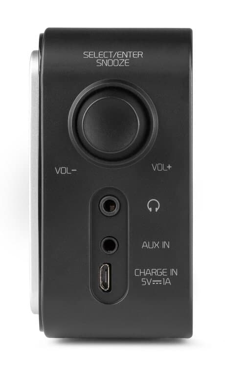 Batteridriven radio Audizio Anzio portabel DAB+ Radio med batteri, Svart