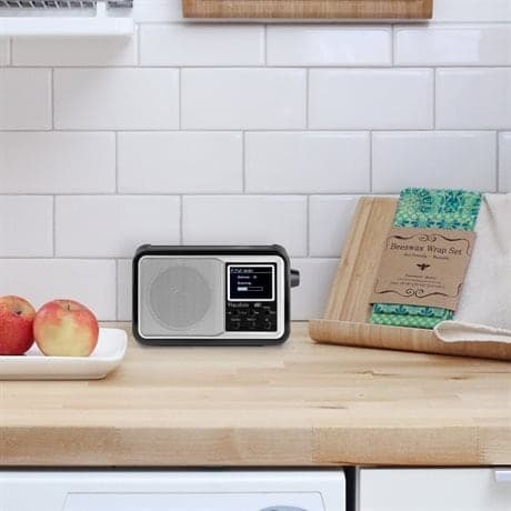 Audizio Parma Portable DAB+ Radio med batteridrift