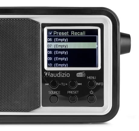Audizio Parma Portable DAB+ Radio med batteridrift