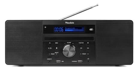 Audizio PRATO MUSIK SYSTEM CD/DAB+ BLACK