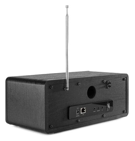 Audizio Rome WIFI Internet stereo DAB+ Radio, Svart
