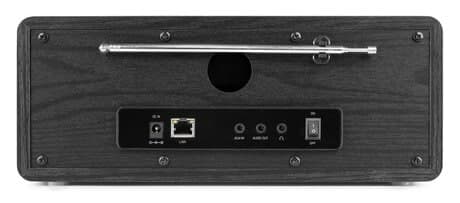 Audizio Rome WIFI Internet stereo DAB+ Radio, Svart
