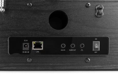Audizio Rome WIFI Internet stereo DAB+ Radio, Svart