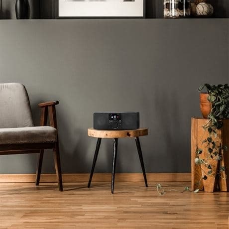Audizio Rome WIFI Internet stereo DAB+ Radio, Svart