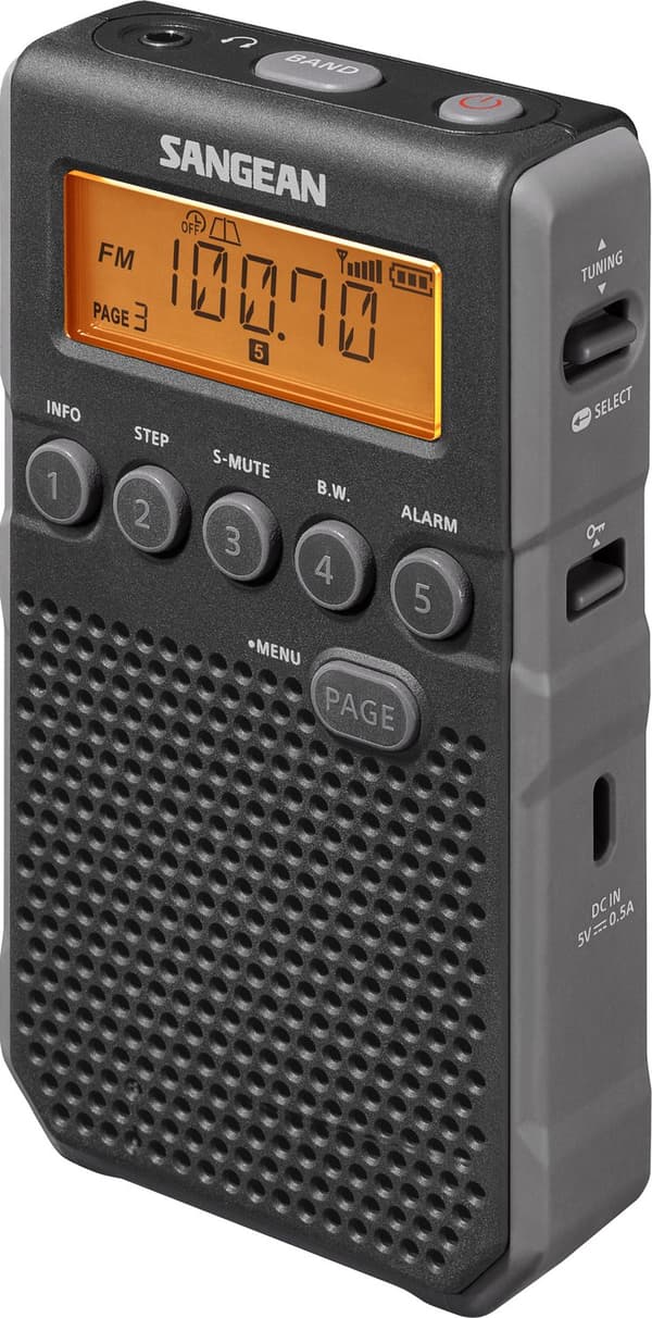 Sangean Fickradio SV snabbval