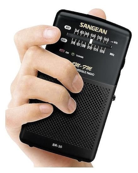 Sangean Fickradio Högtalare Fm