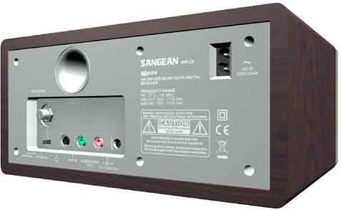 Sangean Bluetooth Wood FM RDS