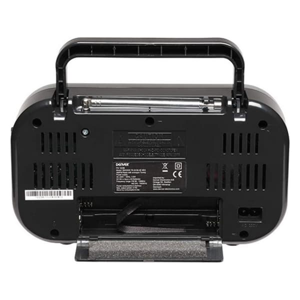 Transistoriradio Denver Electronics TR-51 Black AM/FM-viritin Musta